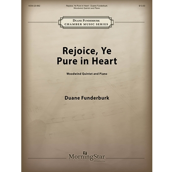 Rejoice Ye Pure In Heart