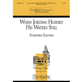 When Jordan Hushed His Waters Still