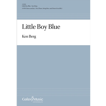Little Boy Blue (Downloadable Full/Choral Score)