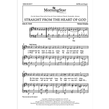 Straight from the Heart of God