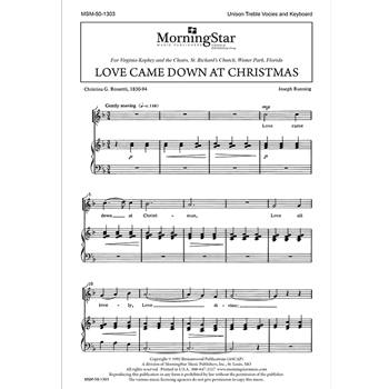 Love Came Down at Christmas