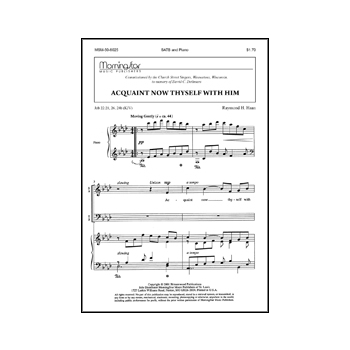 Acquaint Now Thyself with Him