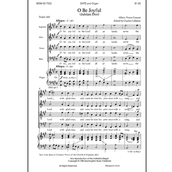 O Be Joyful