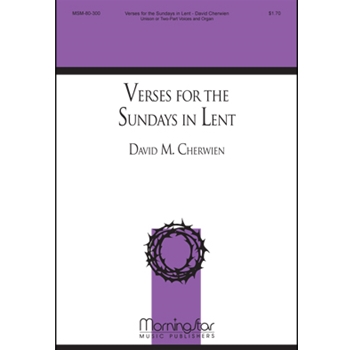 Verses for the Sundays in Lent