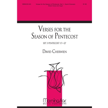 Verses for the Season of Pentecost, Set 3