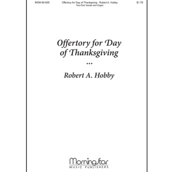 Offertory for Day of Thanksgiving