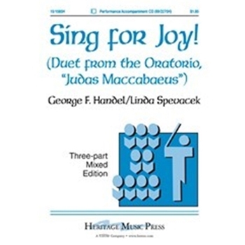 Sing For Joy  Duet From Judas Maccabaeus