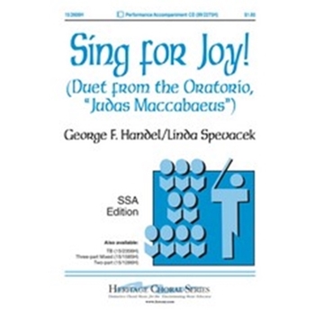 Sing For Joy  Duet From Judas Maccabaeus