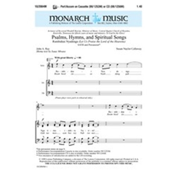 Psalms Hymns & Spiritual Songs