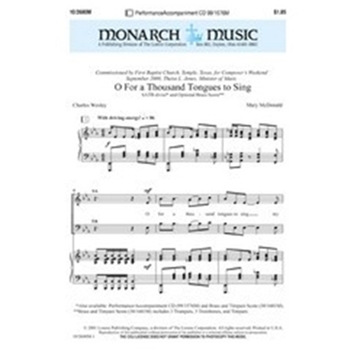 O For A Thousand Tongues To Sing