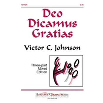 Deo Dicamus Gratias