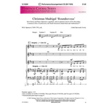 Christmas Madrigal Roundezvous