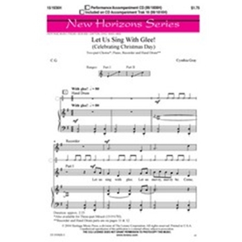 Let Us Sing With Glee