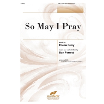 So May I Pray