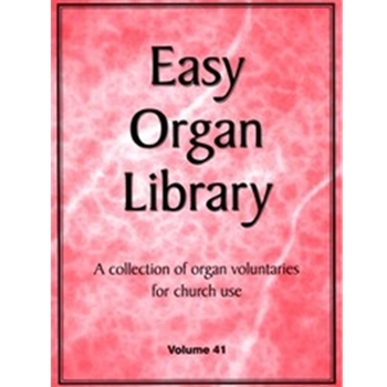 Easy Organ Library  Volume 41