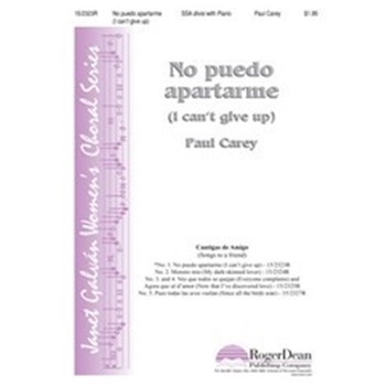No Puedo Apartarme (I Can't Give Up)