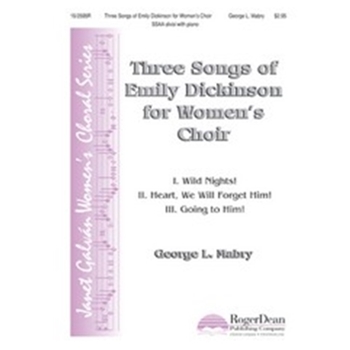 3 Songs Of Emily Dickinson For Women's C