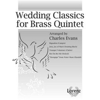 Wedding Classics For Brass Quintet