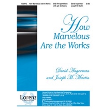 How Marvelous Are The Works