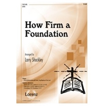 How Firm A Foundation
