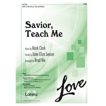 Savior Teach Me