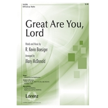 Great Are You Lord
