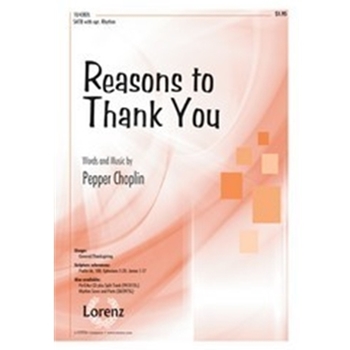 Reasons To Thank You