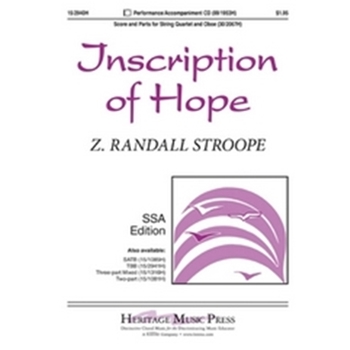 Inscription Of Hope
