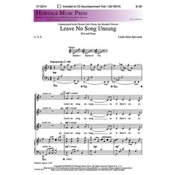 Leave No Song Unsung