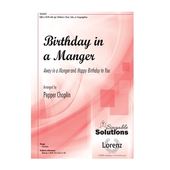 Birthday in a Manger