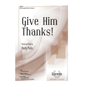 Give Him Thanks