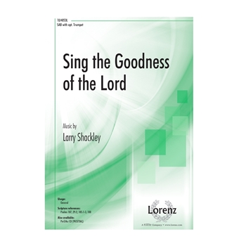 Sing the Goodness of the Lord