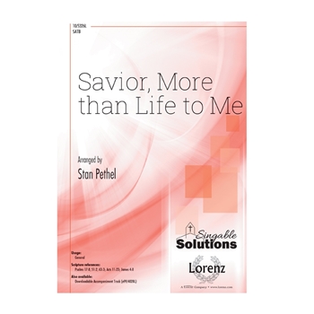 Savior More than Life to Me
