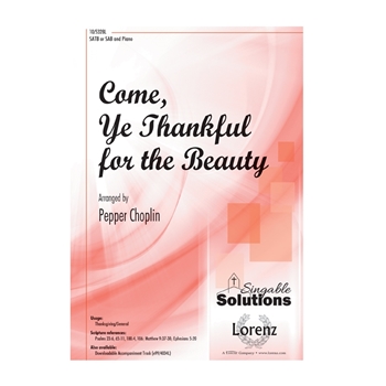 Come Ye Thankful for the Beauty