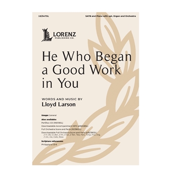 He Who Began a Good Work in You