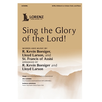Sing the Glory of the Lord