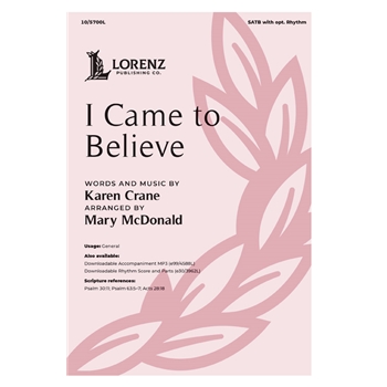 I Came to Believe