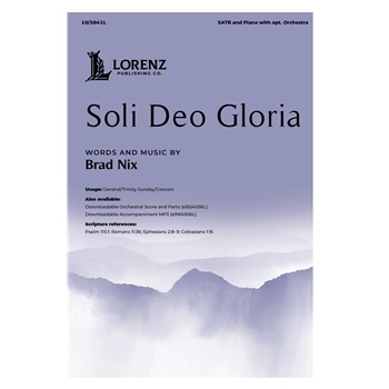 Soli Deo Gloria