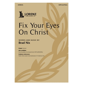 Fix Your Eyes On Christ
