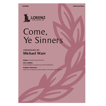 Come, Ye Sinners
