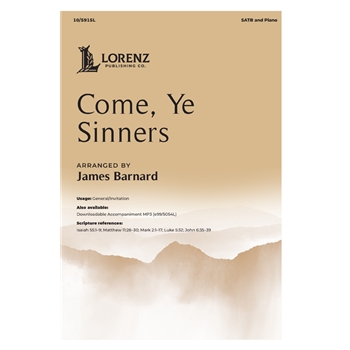 Come, Ye Sinners