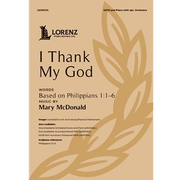 I Thank My God