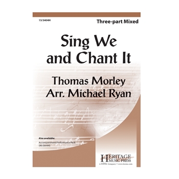 Sing We and Chant It