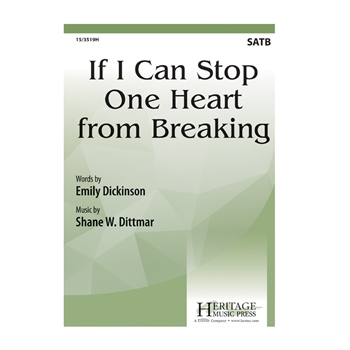 If I Can Stop One Heart from Breaking
