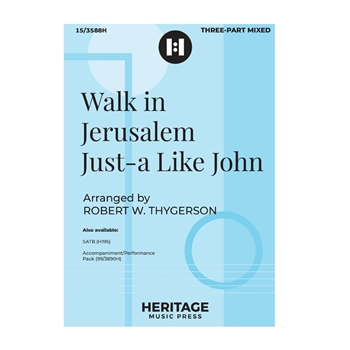 Walk in Jerusalem Just-a Like John