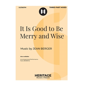 It Is Good to Be Merry and Wise