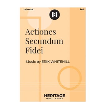 Actiones Secundum Fidei