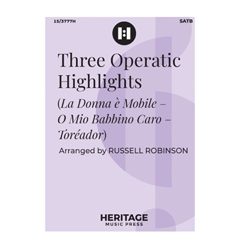 Three Operatic Highlights
