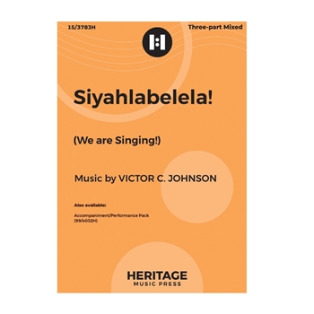 Siyahlabelela (We Are Singing)