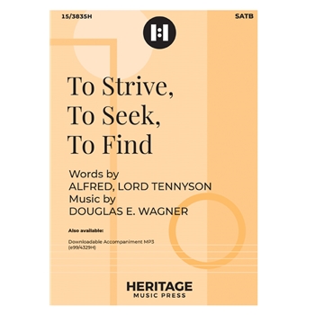 To Strive To Seek To Find